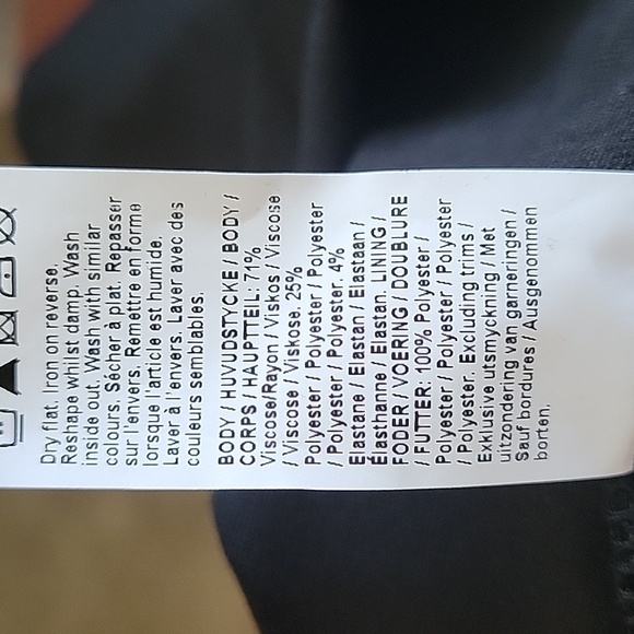 NWT River Island Sleeveless Faux Button Front Shift Mini Dress sz 6 - Picture 7 of 8